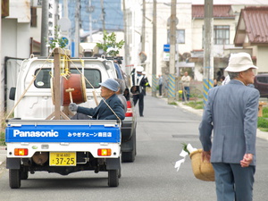 明神社のお祭り