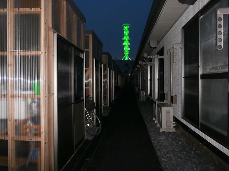 2015 「大橋仮設のスカイツリー」 石巻市